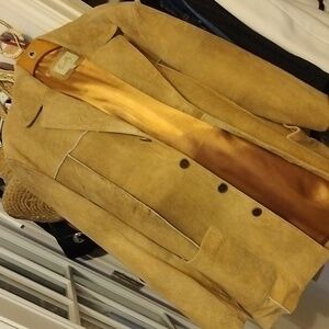 🦄🆕 Scully Leather Distressed Coat/Jacket ~ L